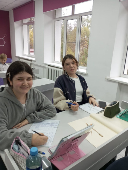 Уроки биологии в Точке роста!.